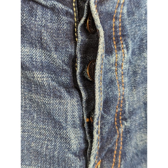 ABERCROMBIE & FITCH Distressed Destroyed Classic Straight Leg Jean 32 x 32 - Picture 5 of 10